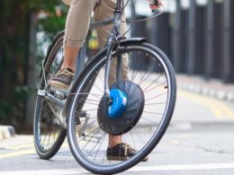 Электрическое колесо UrbanX даст новые возможности Вашему велосипеду для путешествий