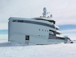 Высокотехнологичная яхта SeaXplorer для экстремальных путешествий во льдах