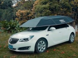 Автомобильный зонт Lanmodo Car Tent защитит ваше авто в любом походе